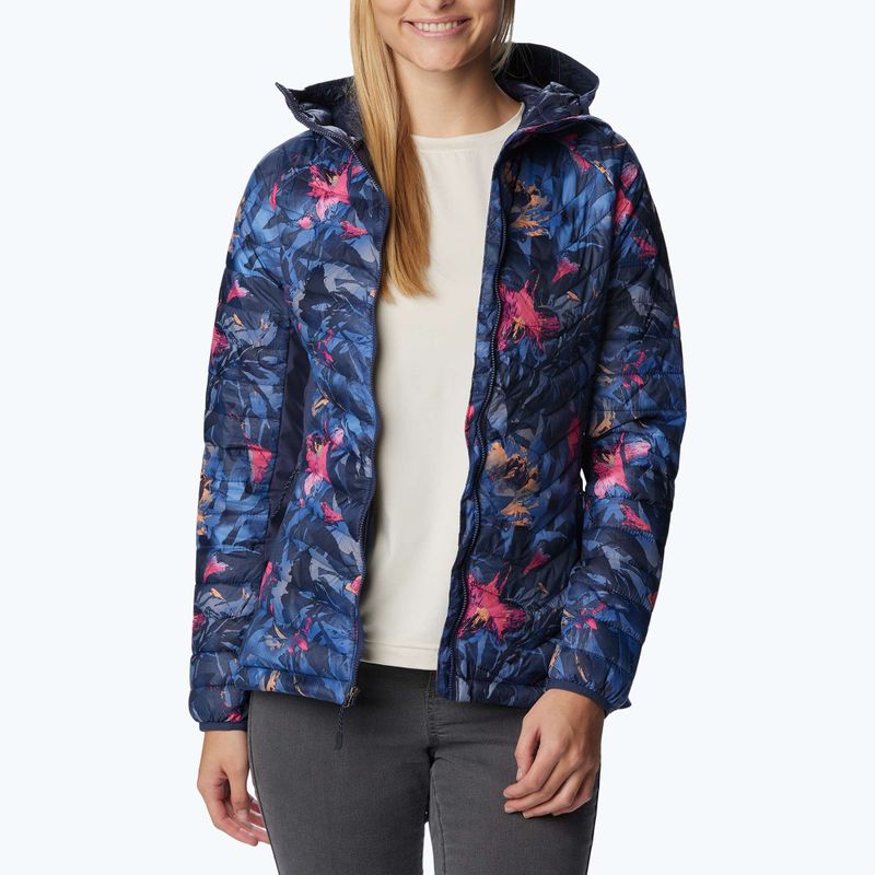 Columbia Powder Pass Hooded Damen-Hybridjacke navy blau 1773211471 3