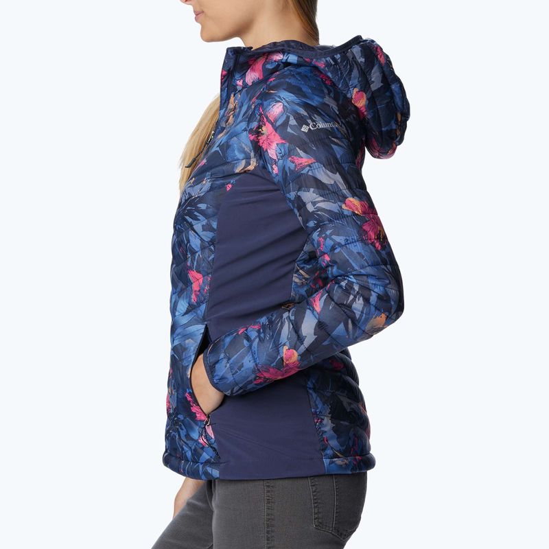 Columbia Powder Pass Hooded Damen-Hybridjacke navy blau 1773211471 4