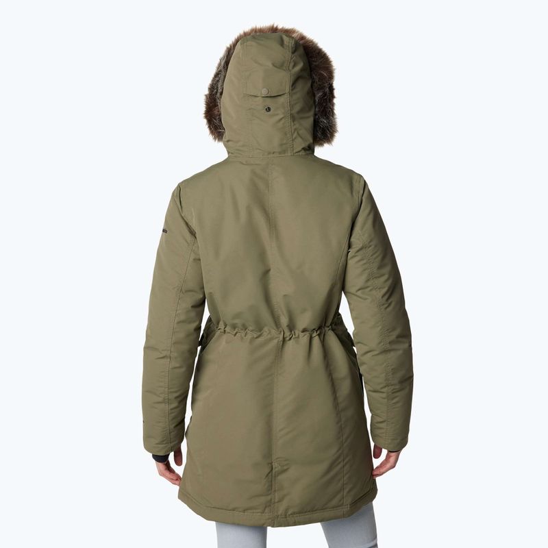 Gefütterter Mantel Damen Columbia Little Si II Ins Paarka stone green 2