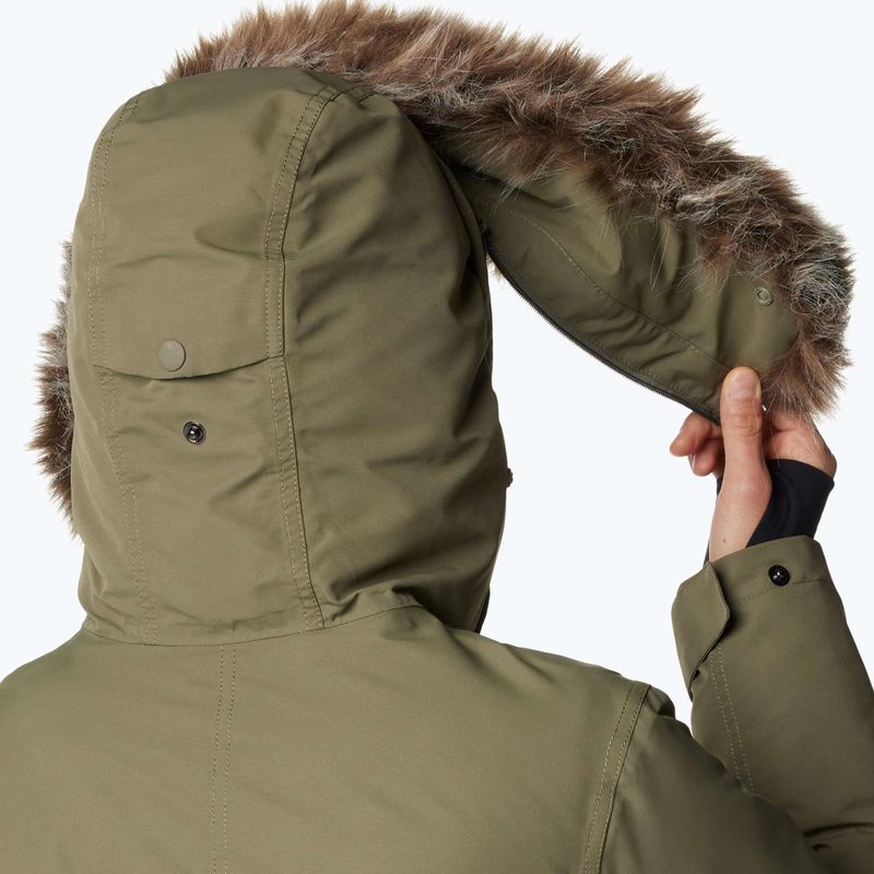 Gefütterter Mantel Damen Columbia Little Si II Ins Paarka stone green 6
