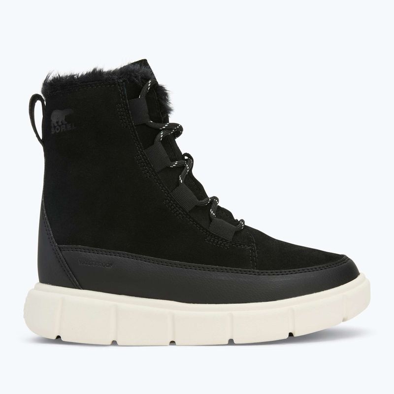 Sorel Youth Sorel Explorer III Lace schwarz/Meersalz Kinderschneestiefel 2