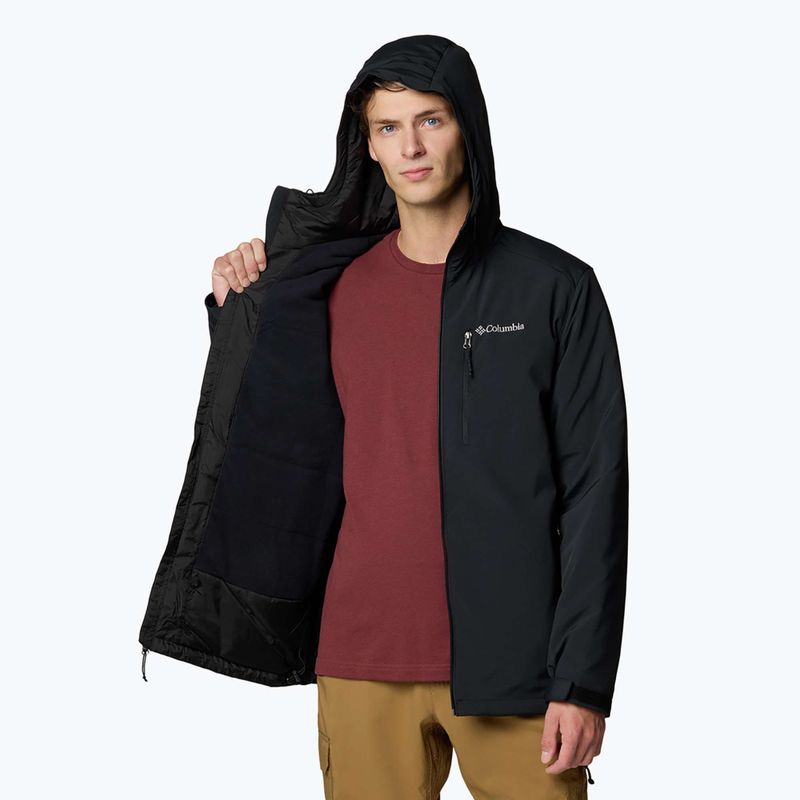Columbia Gate Racer II Softshell Herrenjacke schwarz 4