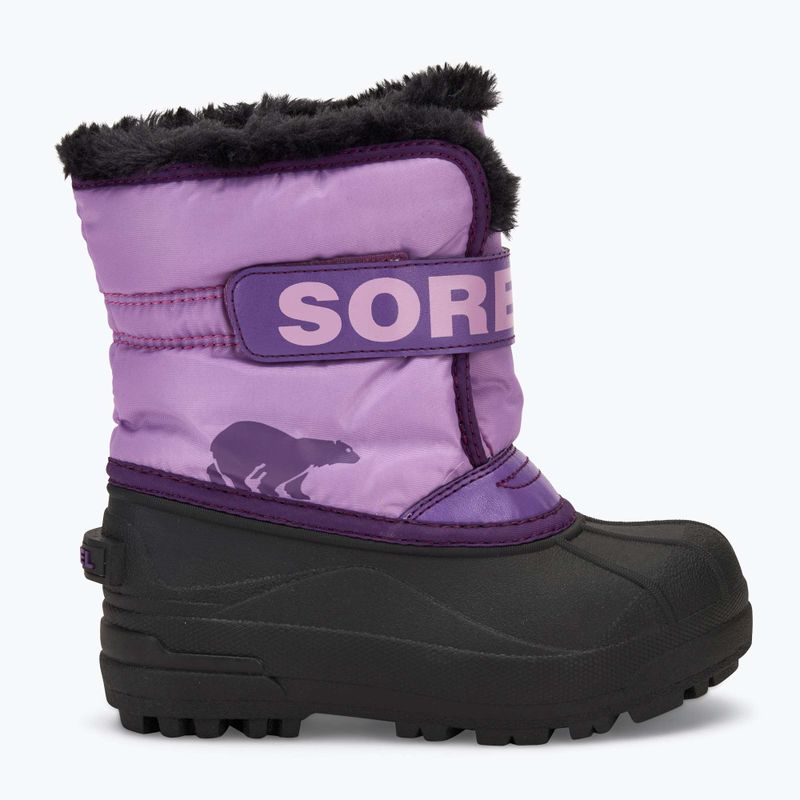 Sorel Childrens Snow Commander gumdrop/lila violett Schneestiefel 2