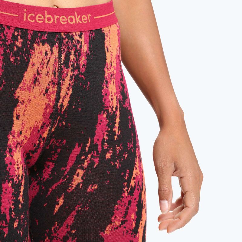 Icebreaker Damen Thermo-Hose 250 Vertex Sedimentary 650 rot IB0A56ID6741 4