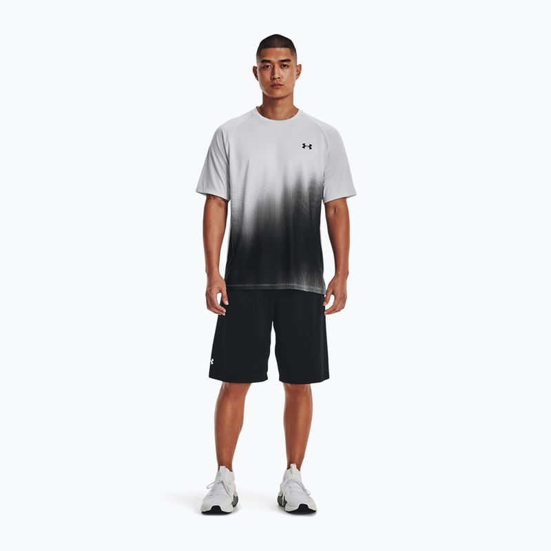 Under Armour Tech Fade Herren Trainings-T-Shirt schwarz-grau 1377053 2