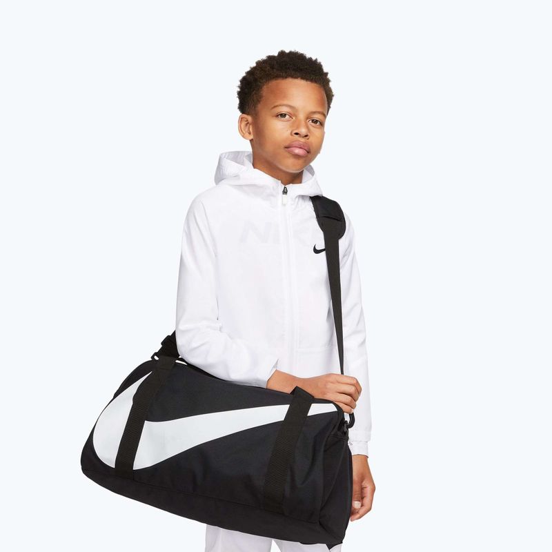 Nike Gym Club 25 l schwarz/schwarz/weiß Kindertrainingsbeutel 10