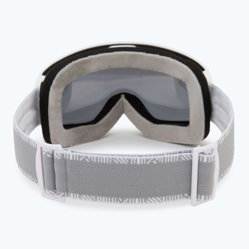 Skibrille Damen Giro Moxie white & grey chute/ cobalt/ yellow 4