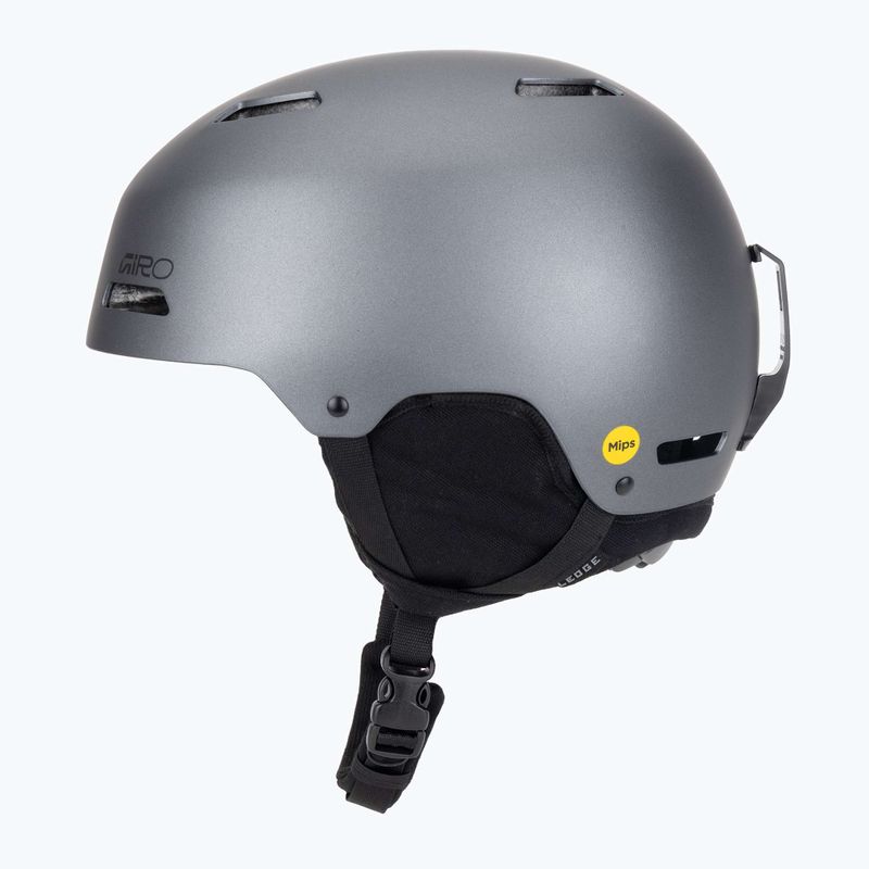 Skihelm Giro Ledge FS MIPS Matte graphite 3