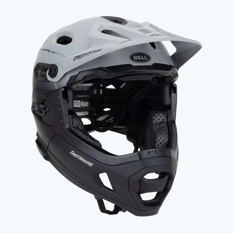 Bell FF Super DH MIPS Spherical matt grau/schwarz Fahrradhelm
