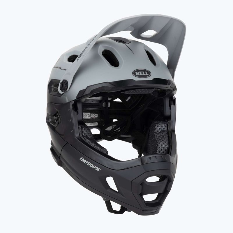 Bell FF Super DH MIPS Spherical matt grau/schwarz Fahrradhelm 10