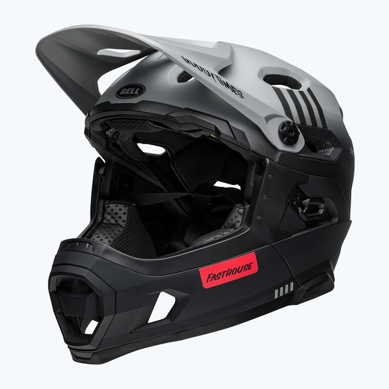 Bell FF Super DH MIPS Spherical matt grau/schwarz Fahrradhelm 11