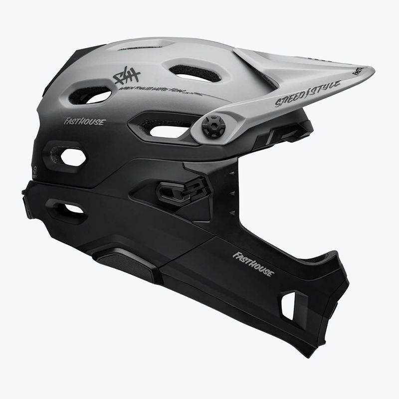 Bell FF Super DH MIPS Spherical matt grau/schwarz Fahrradhelm 12