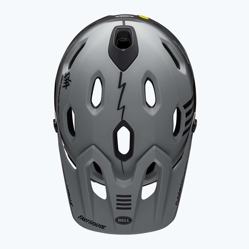 Bell FF Super DH MIPS Spherical matt grau/schwarz Fahrradhelm 15