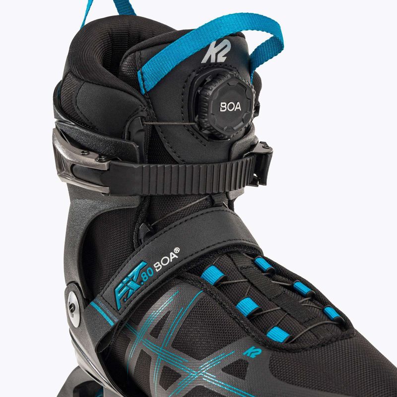 Inline-Skates Herren K2 F.I.T. 8 Pro schwarz-blau 3H/11/75 5