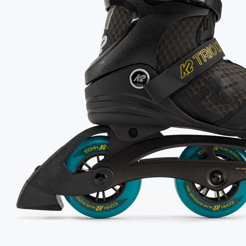 Inline-Skates Herren K2 Trio LT 1 schwarz-orange 3H6/11/85 7