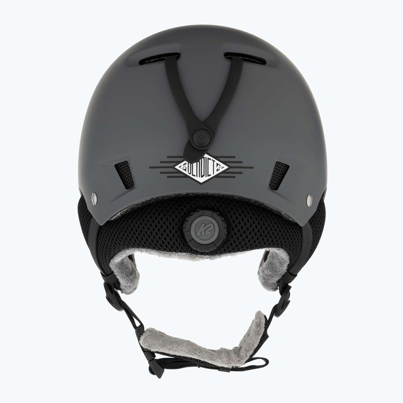 K2 Verdict dunkelgrauer Skihelm 3