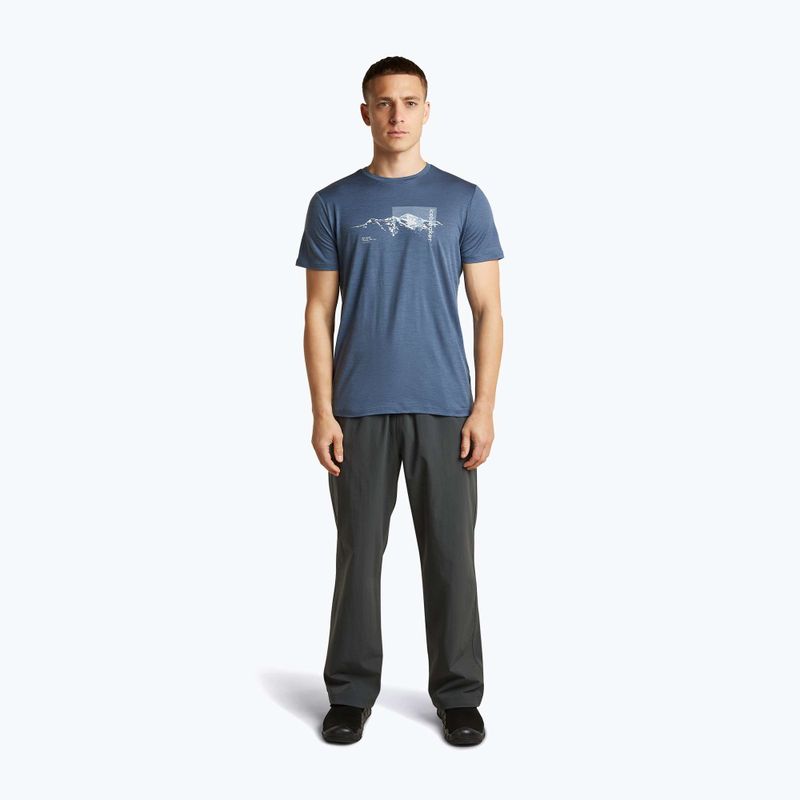 Herren Funktionsshirt Icebreaker Merino 150 Tech Lite Pure Altitude Dawn 2