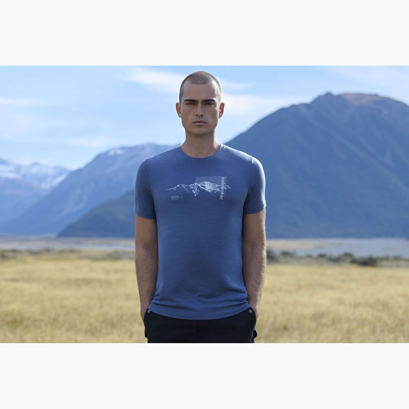 Herren Funktionsshirt Icebreaker Merino 150 Tech Lite Pure Altitude Dawn 8