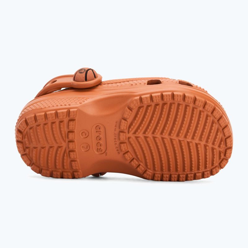 Badeschuhe Kinder Crocs Classic Basketball Clog Toddler sienna 5