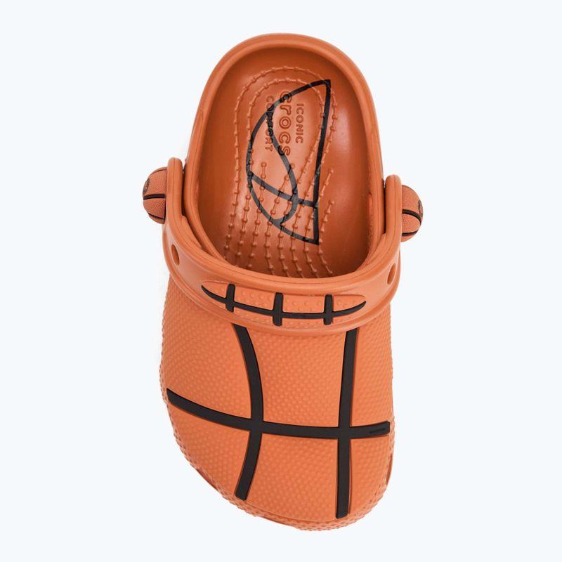 Badeschuhe Kinder Crocs Classic Basketball Clog Toddler sienna 6