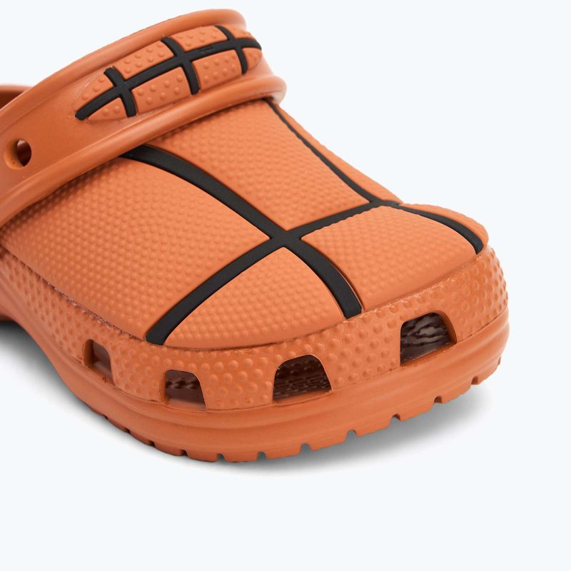 Badeschuhe Kinder Crocs Classic Basketball Clog Toddler sienna 8