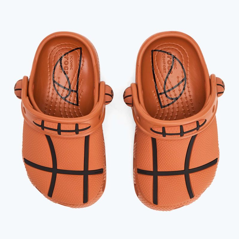 Badeschuhe Kinder Crocs Classic Basketball Clog Toddler sienna 9