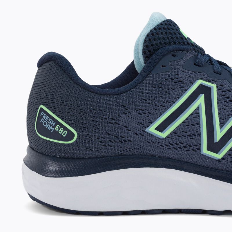 Damen Laufschuhe New Balance W680V7 navy blau NBM680C 8