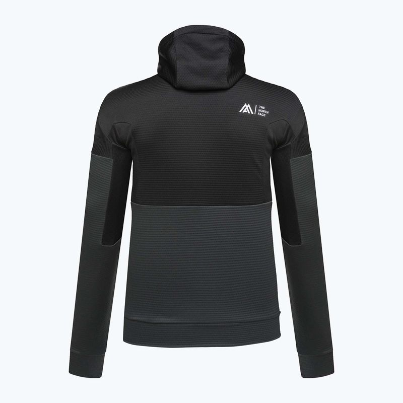 Herren-Trekking-Sweatshirt The North Face Ma Full Zip Fleece asphaltgrau/schwarz 7