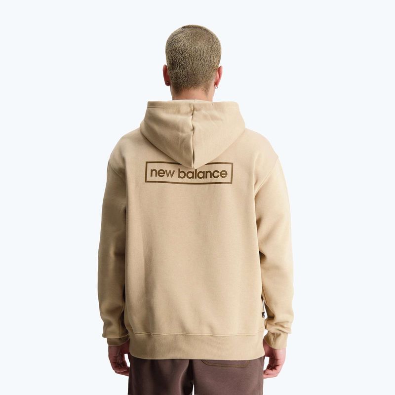 Herren New Balance Essentials Winter Hoodie Weihrauch Sweatshirt 2