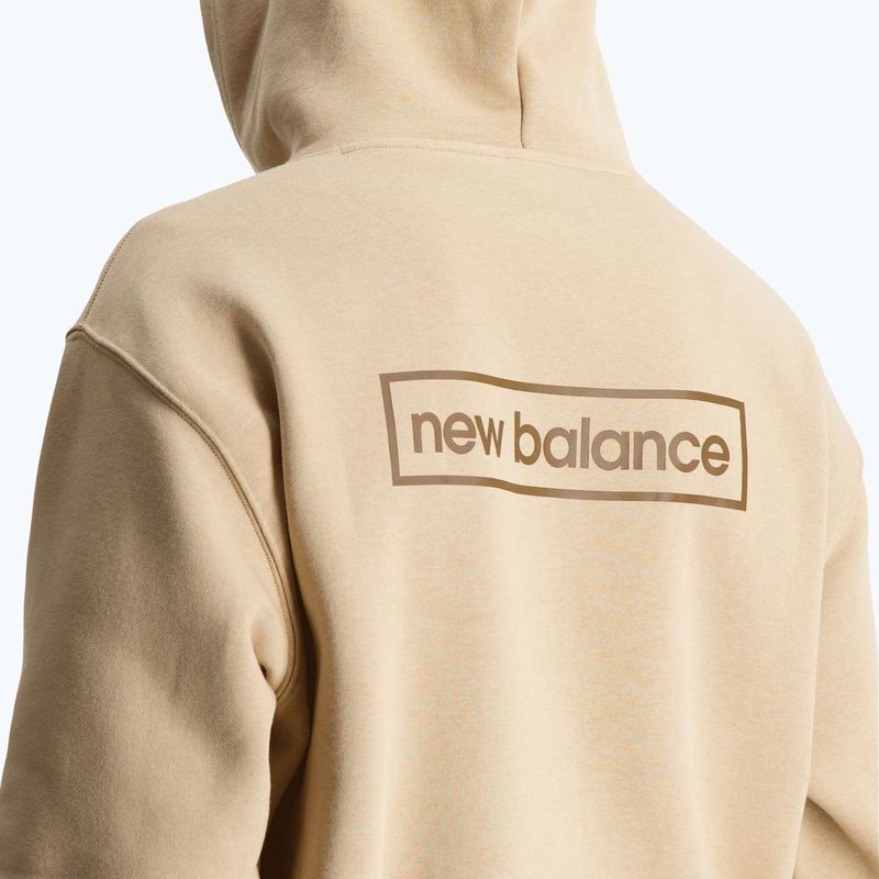 Herren New Balance Essentials Winter Hoodie Weihrauch Sweatshirt 5
