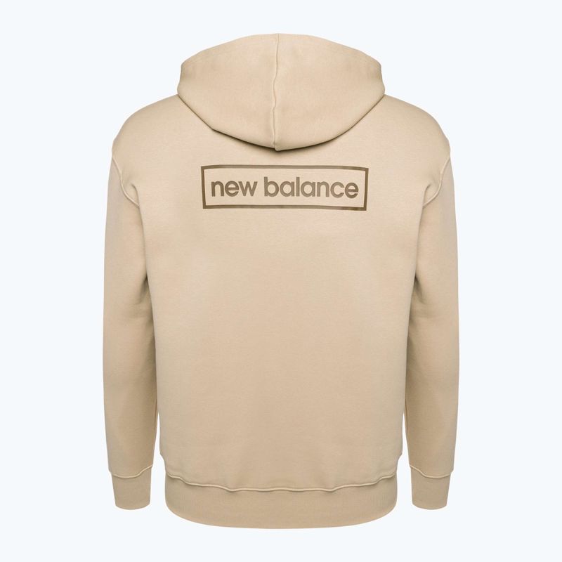 Herren New Balance Essentials Winter Hoodie Weihrauch Sweatshirt 7