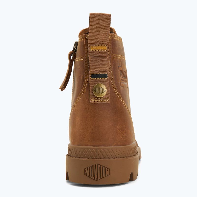 Palladium Pampa Zip Lth Legacy mahagonifarben Stiefel 6
