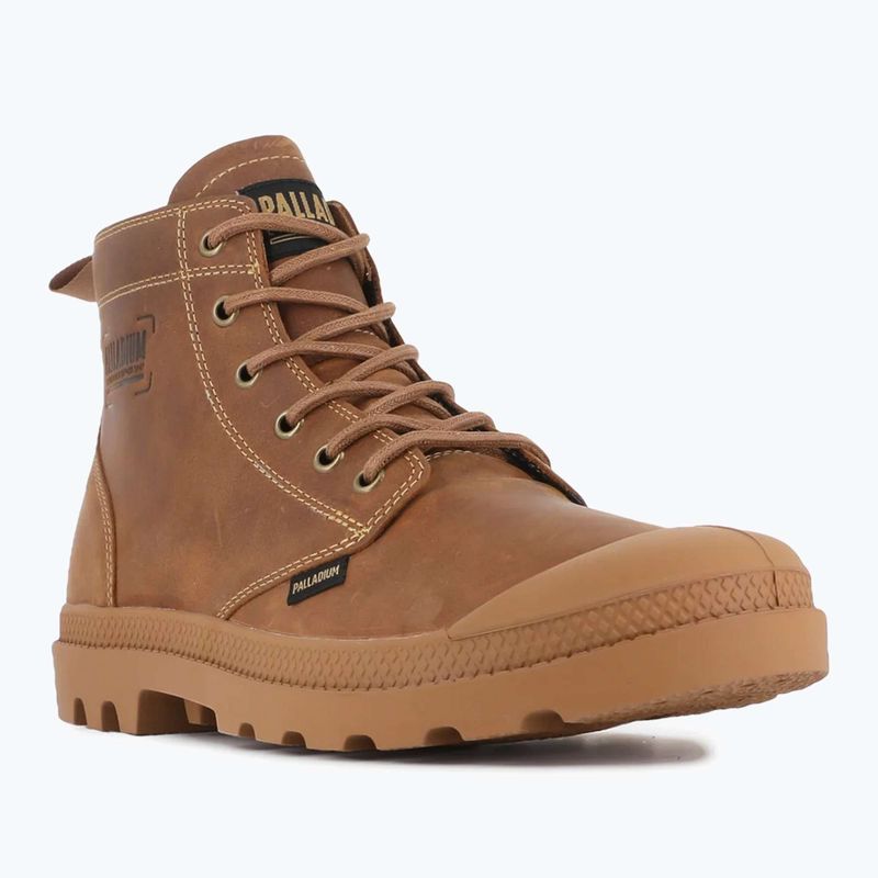Palladium Pampa Zip Lth Legacy mahagonifarben Stiefel 8