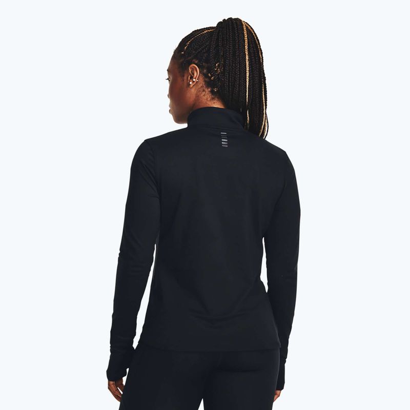 Under Armour Launch Pro Half Zip schwarz/reflektierend Frauen laufen Longsleeve 3