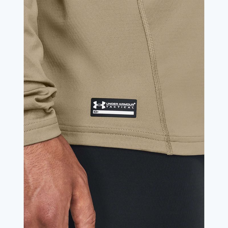 Men's Under Armour Tactical Mock CGI Base federal tan/schwarz Longsleeve 4