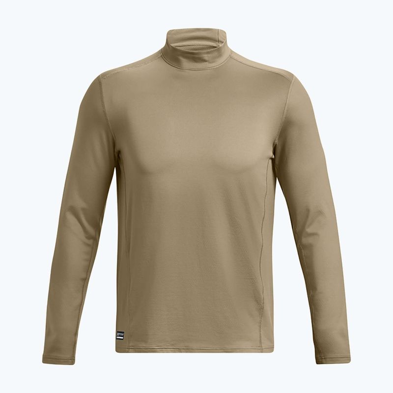 Men's Under Armour Tactical Mock CGI Base federal tan/schwarz Longsleeve 5