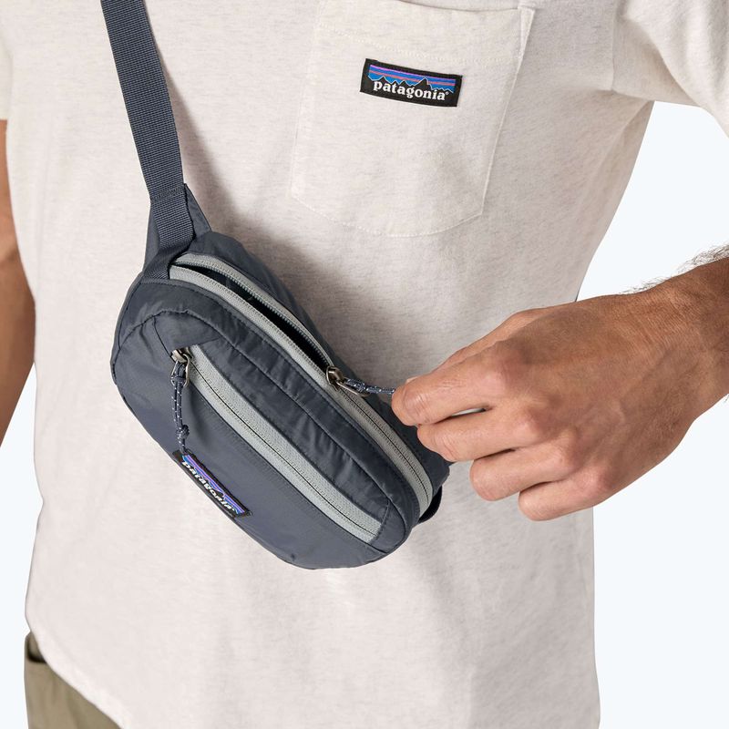 Patagonia Terravia Mini Hip smolder blau Nierentasche 5
