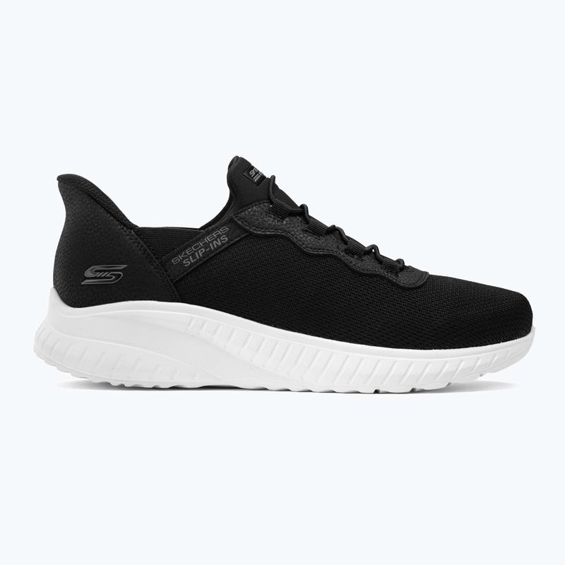 Herrenschuhe SKECHERS Slip-ins Bobs Squad Chaos Daily Hype schwarz 2