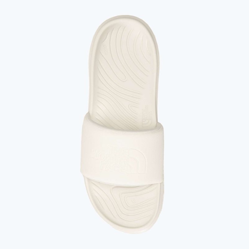 Slides Schlappen Damen The North Face Never Stop Cush Slide whitedune/white dune 5