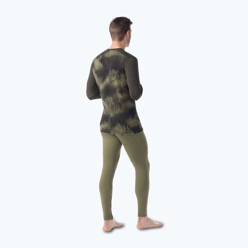 Herren-Thermoaktivshirt Smartwool Merino 250 Baselayer Crew Boxed north woods foggy pines 2