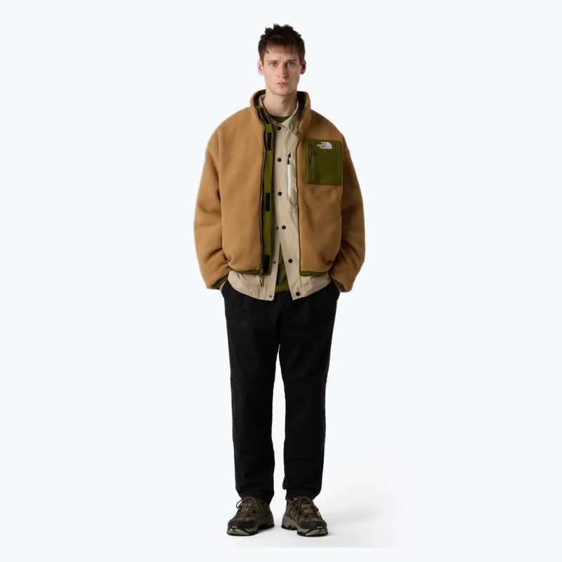 Jacke Herren The North Face Yumiori Reversible forest olive/utility brown 2