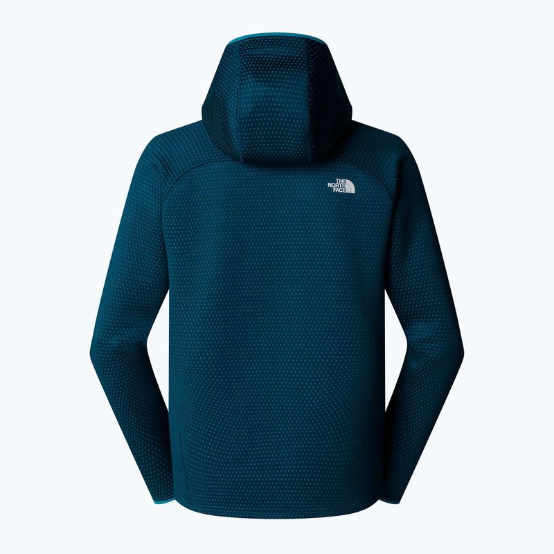 Herren-Trekking-Sweatshirt The North Face Vertical Thermal FZ Hoodie Mitternacht Petrol 5