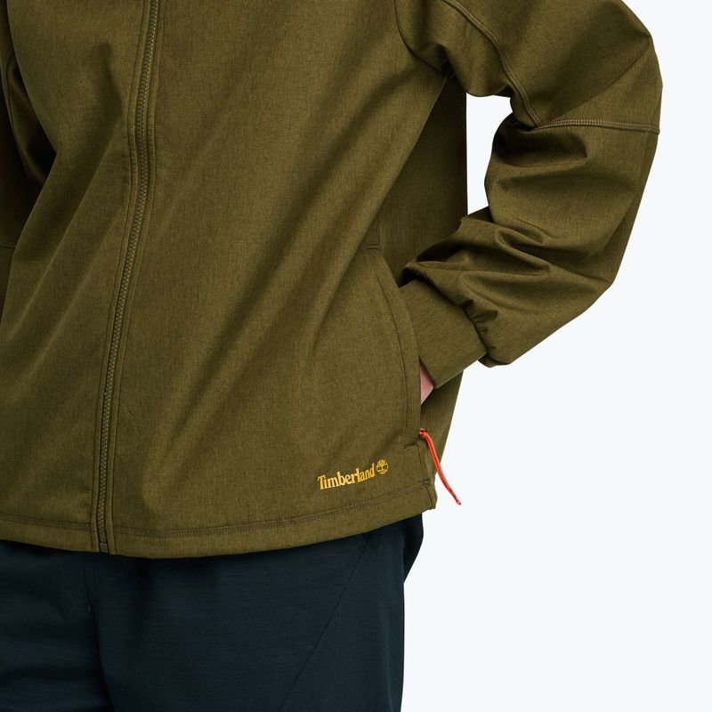 Jacke Herren Timberland Softshell Hooded dark olive 5
