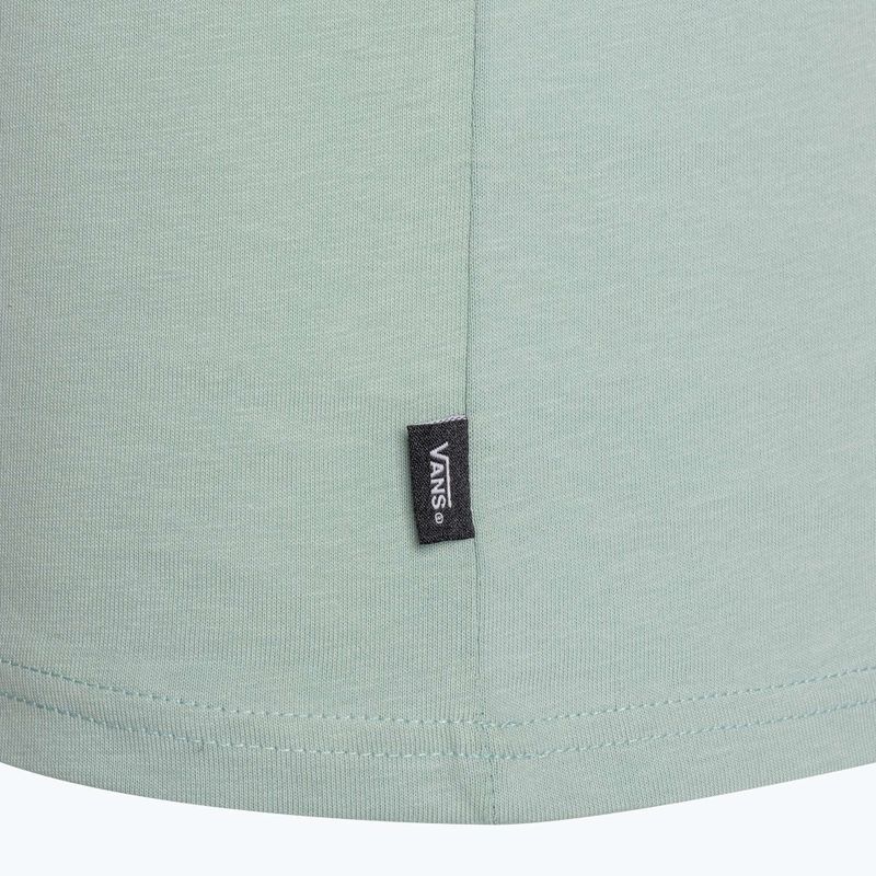 Women's Vans Left Chest Logo T-Shirt grau Nebel 4