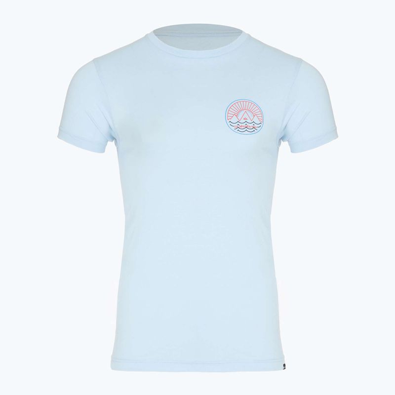 Quiksilver Herren Summit Sunset blau/rot Kombi-T-Shirt