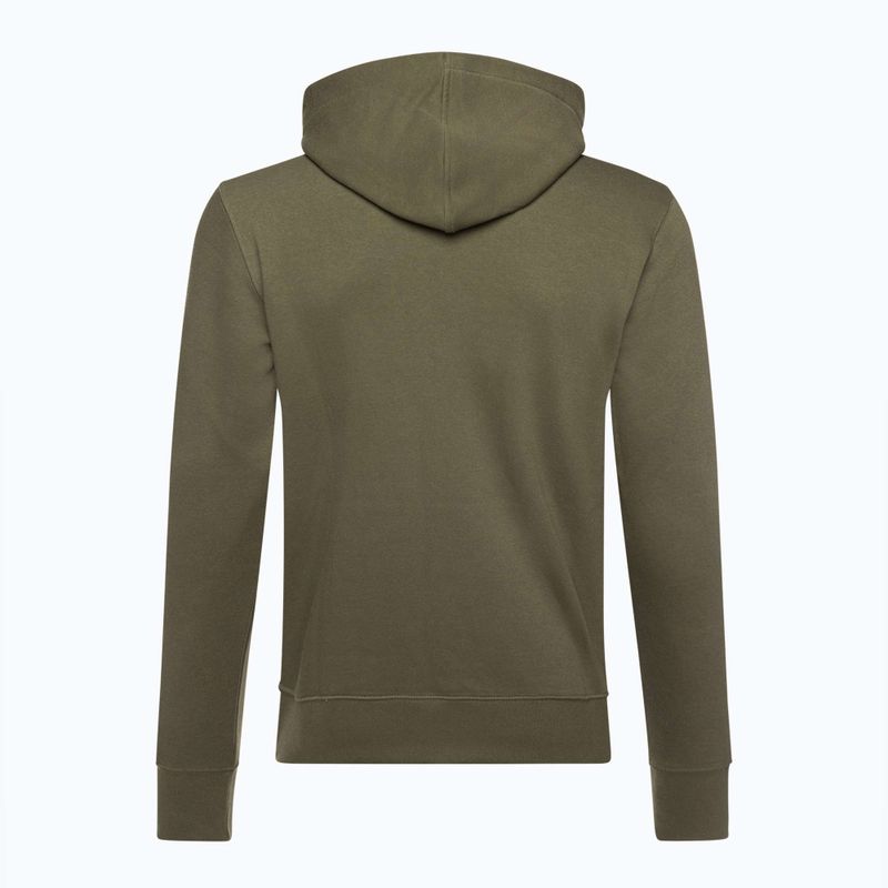 Herren New Balance Core Fleece Hoodie dunkel Moos 6