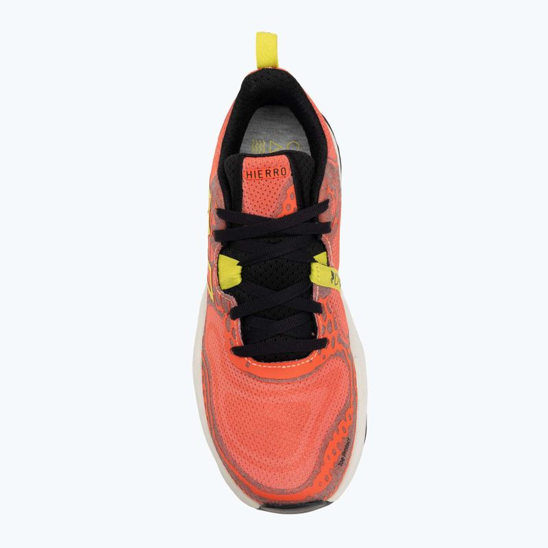 Damen-Laufschuhe New Balance Fresh Foam X Hierro v8 orange/white/yellow 5