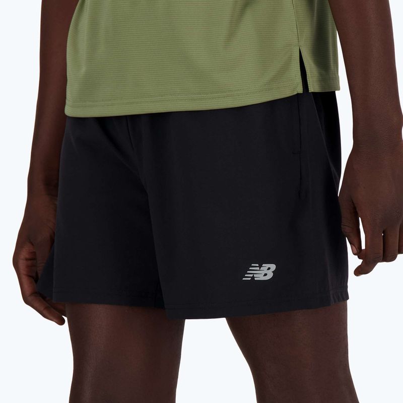 Herren New Balance Sport Essential Lined 5" Laufshorts schwarz 3