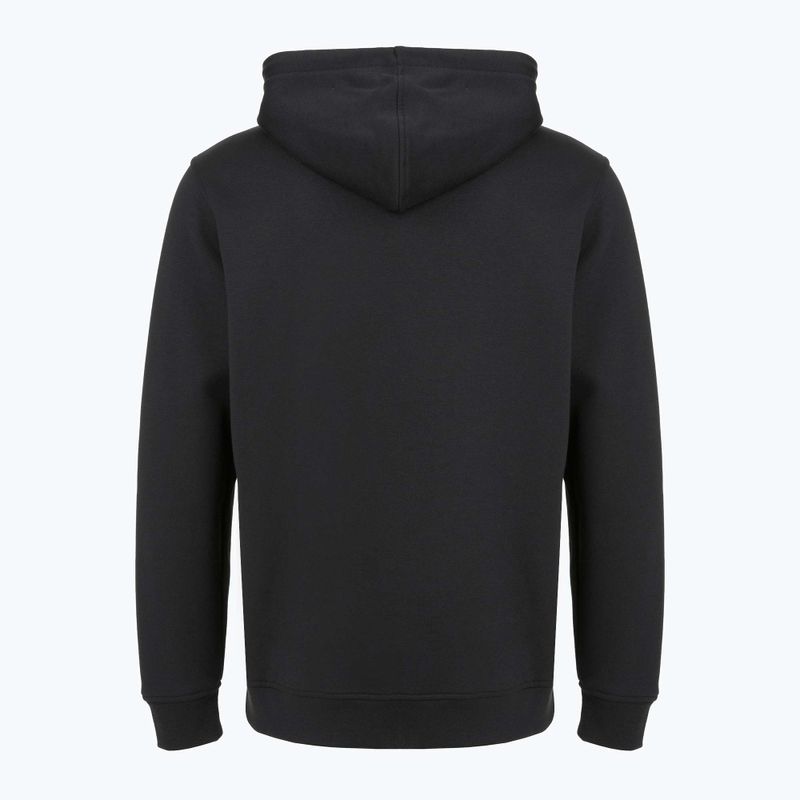 Herren New Balance Core Brushed Hoodie schwarz 4