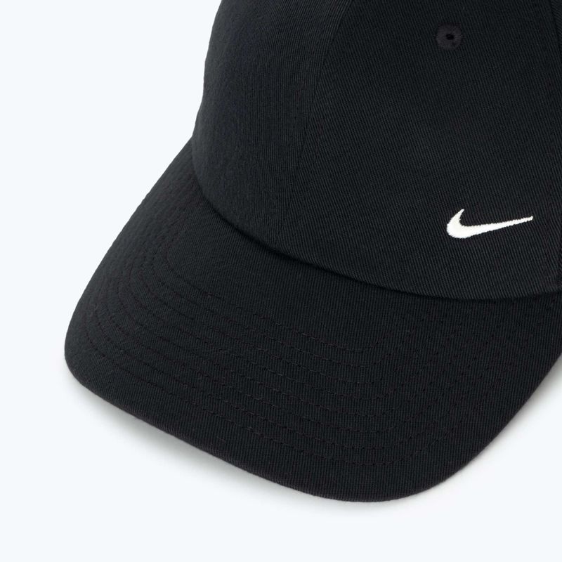 Basecap Nike Club Unstructured black/sail 3
